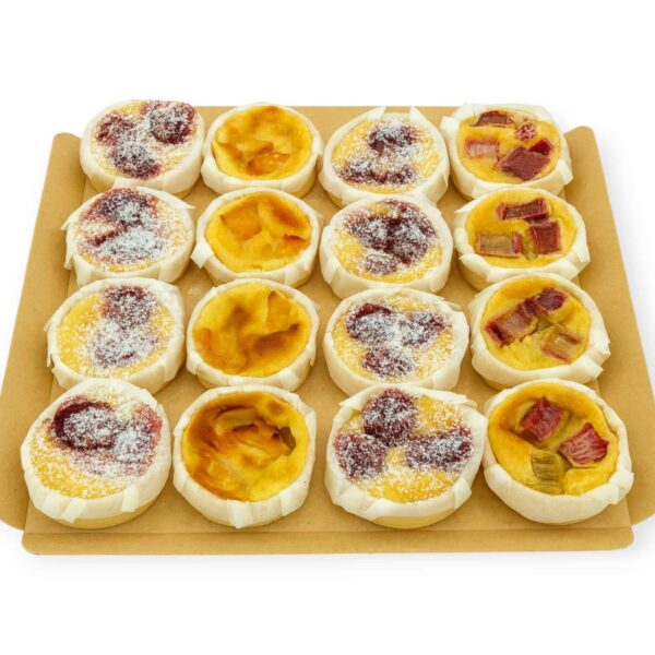 16 mini clafoutis assortis